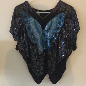 Sequin Blouse